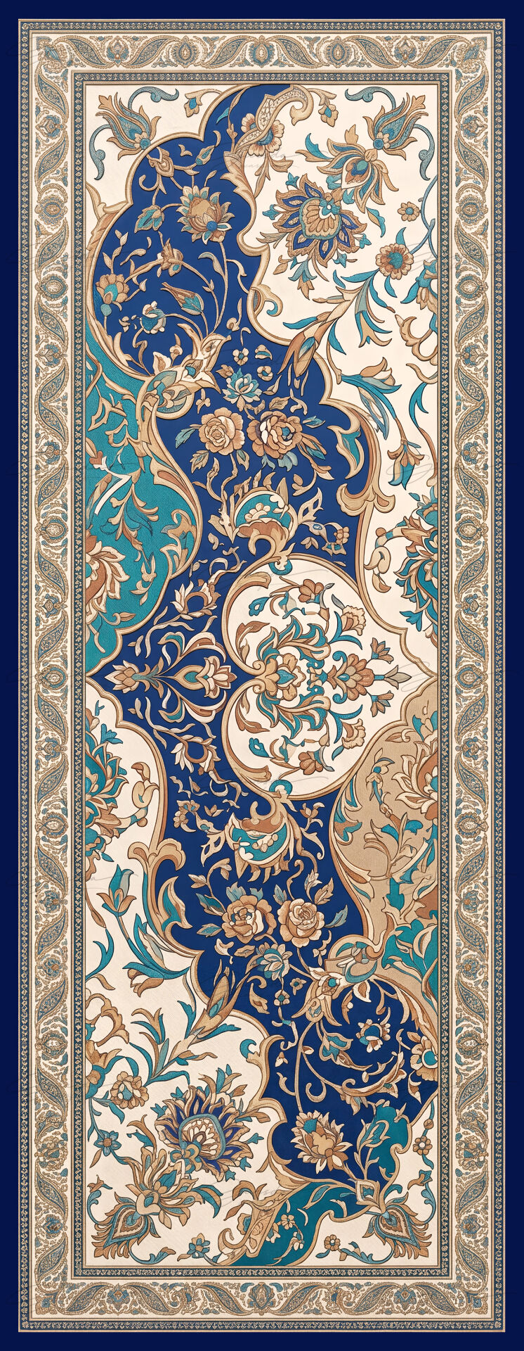 Etnik Desenli & Yumuşak Soft Kumaş Şal